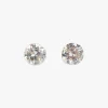 Aria - 18Ct Gold, 0.23Ct Drilled Diamond Studs (Pair)^The Alkemistry Store