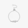 Aria - 18Ct Gold, Double Diamond Adjustable Chain Ring^The Alkemistry Online