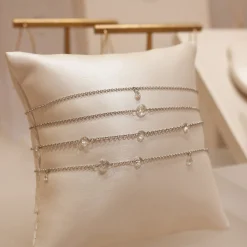 Aria - 18Ct Gold, Drilled Diamond Bracelet^The Alkemistry Cheap