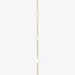 Aria - 18Ct Gold, Triple Rose Cut Diamond Hand Bracelet^The Alkemistry Cheap