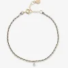 Auric - 18Ct Gold, Black & White Woven Chain Diamond Bracelet^The Alkemistry Best