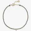 Auric - 18Ct Gold, Black Woven Chain Diamond Bracelet^The Alkemistry Best Sale