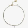 Auric - 18Ct Gold, Grey & White Woven Chain Diamond Bracelet^The Alkemistry Clearance