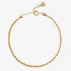 Auric - 18Ct Gold, 'Happiness' Amber Woven Chain Diamond Bracelet^The Alkemistry Discount