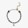 Auric - 18Ct Gold, 'Intuition' Navy Woven Chain Diamond Ring^The Alkemistry Fashion