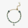 Auric - 18Ct Gold, 'Wisdom' Green Woven Chain Diamond Ring^The Alkemistry Best Sale