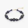 Boba - 18Ct Gold, Lapis Bead Bubble Bracelet^The Alkemistry Best Sale
