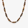 Boba - 18Ct Gold, Tiger Eye Bead Bubble Necklace^The Alkemistry Cheap