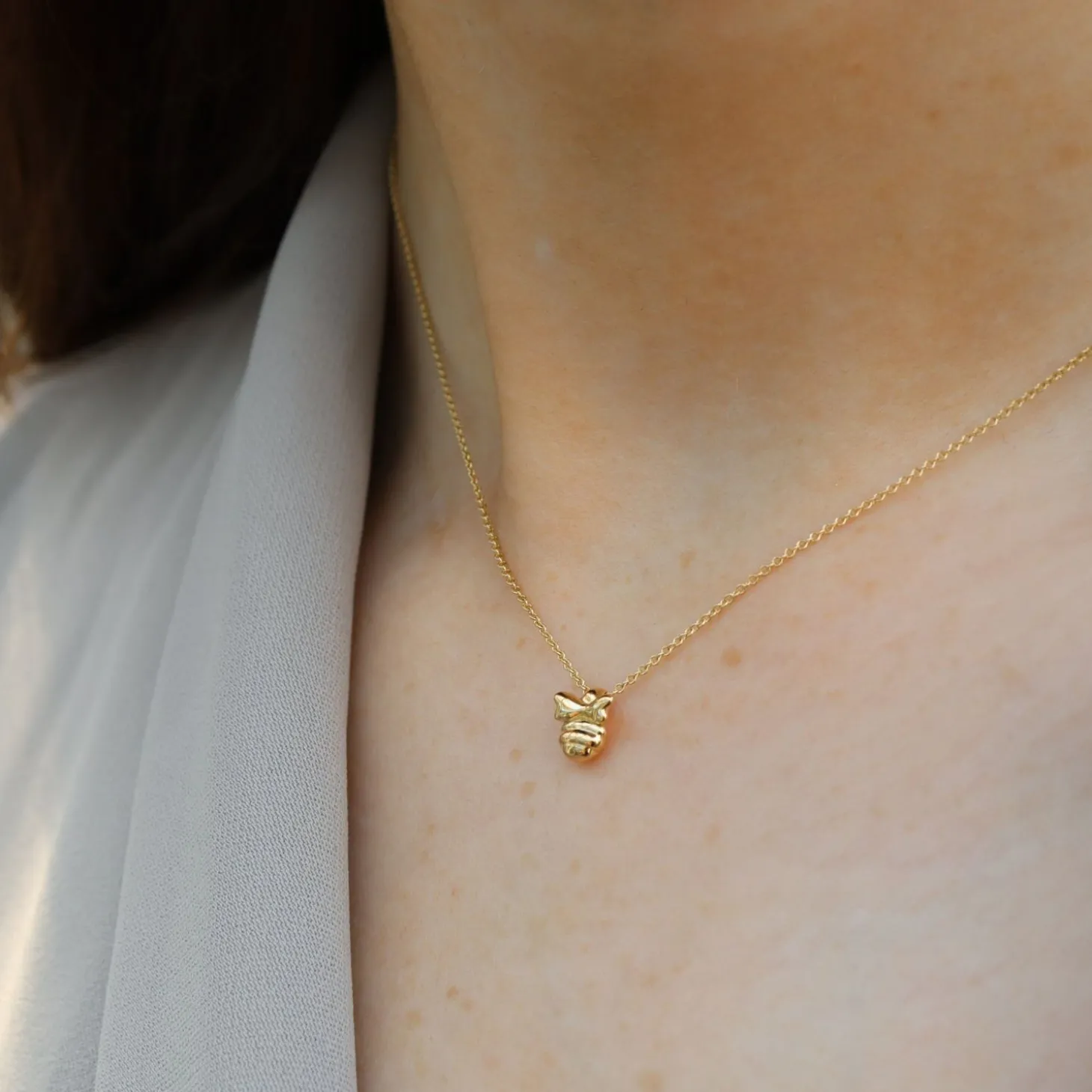 Chubby - 18Ct Gold, Bee Necklace^The Alkemistry Cheap