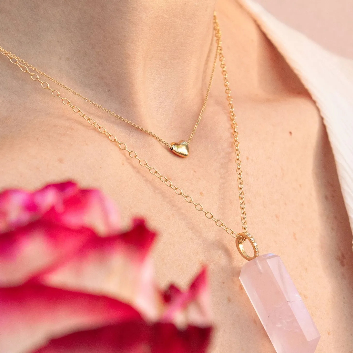 Chubby - 18Ct Gold, Heart Necklace^The Alkemistry Cheap