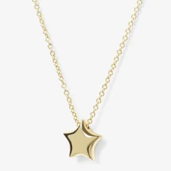 Chubby - 18Ct Gold, Star Necklace^The Alkemistry Store