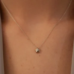 Chubby - 18Ct Gold, Star Necklace^The Alkemistry New