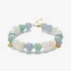 Cinta - 18Ct Gold, Pastel Gemstone Bead Bracelet^The Alkemistry Cheap
