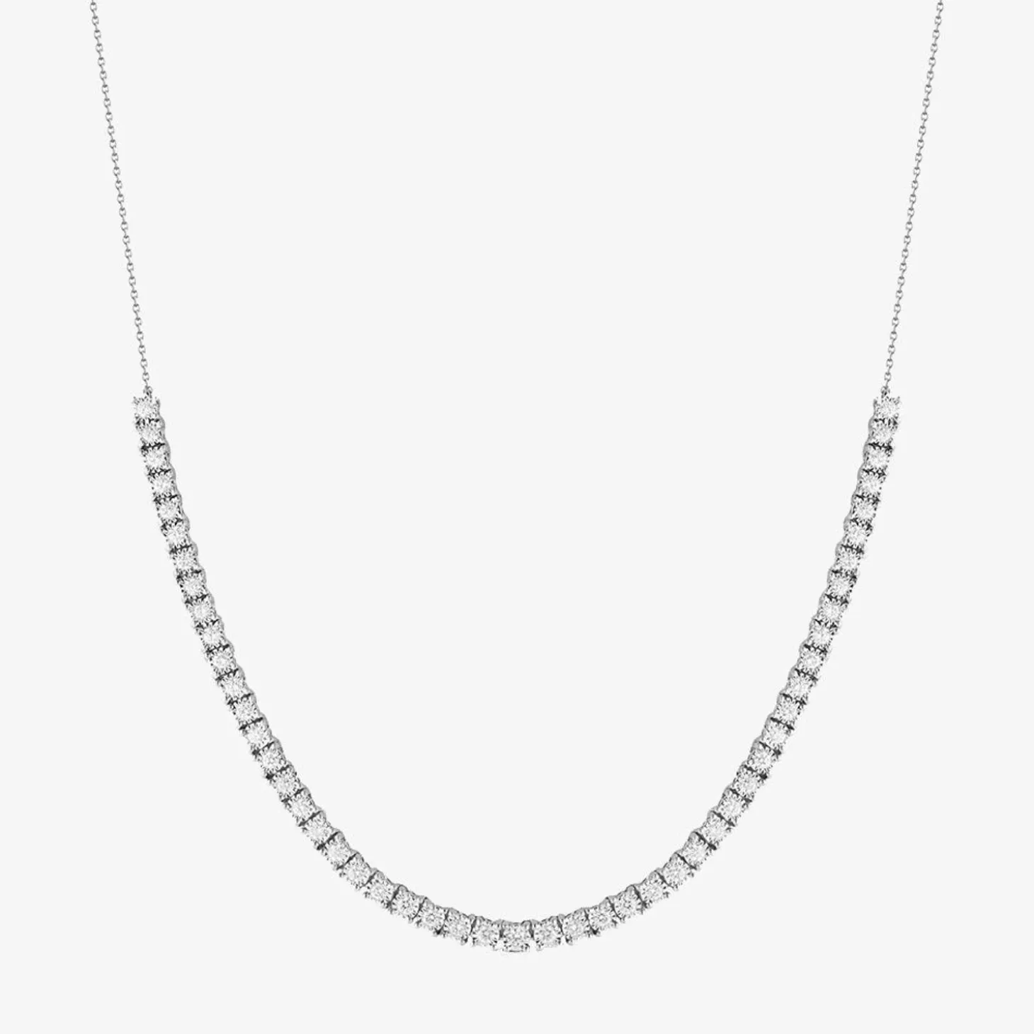 Dana Rebecca - 14Ct Gold, Ava Bea Diamond Tennis Necklace^The Alkemistry Best