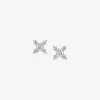 Dana Rebecca - 14Ct Gold, Ava Bea Diamond Cross Stud Earrings (Pair)^The Alkemistry Sale