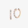 Dana Rebecca - 14Ct Gold, Ava Bea Diamond Interval Hoop Earrings (Pair)^The Alkemistry Cheap