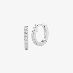 Dana Rebecca - 14Ct Gold, Diamond Mini Huggie Earrings (Pair)^The Alkemistry Flash Sale