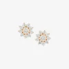 Dana Rebecca - 14Ct Gold, Jennifer Yamina Diamond Starburst Stud Earrings (Pair)^The Alkemistry Clearance