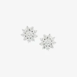 Dana Rebecca - 14Ct Gold, Jennifer Yamina Diamond Starburst Stud Earrings (Pair)^The Alkemistry Best