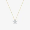 Dana Rebecca - 14Ct Gold, Julianne Himiko Diamond Star Necklace^The Alkemistry Store