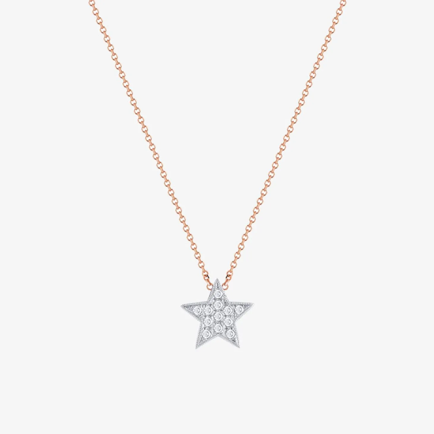 Dana Rebecca - 14Ct Gold, Julianne Himiko Diamond Star Necklace^The Alkemistry Discount