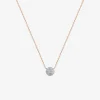 Dana Rebecca - 14Ct Gold, Lauren Joy Diamond Disc Necklace^The Alkemistry Best