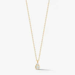 Dana Rebecca - 14Ct Gold, Sophia Ryan Diamond Petite Teardrop Necklace^The Alkemistry Cheap