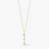 Dana Rebecca - 14Ct Gold, Sophia Ryan Diamond Triple Teardrop Necklace^The Alkemistry Cheap