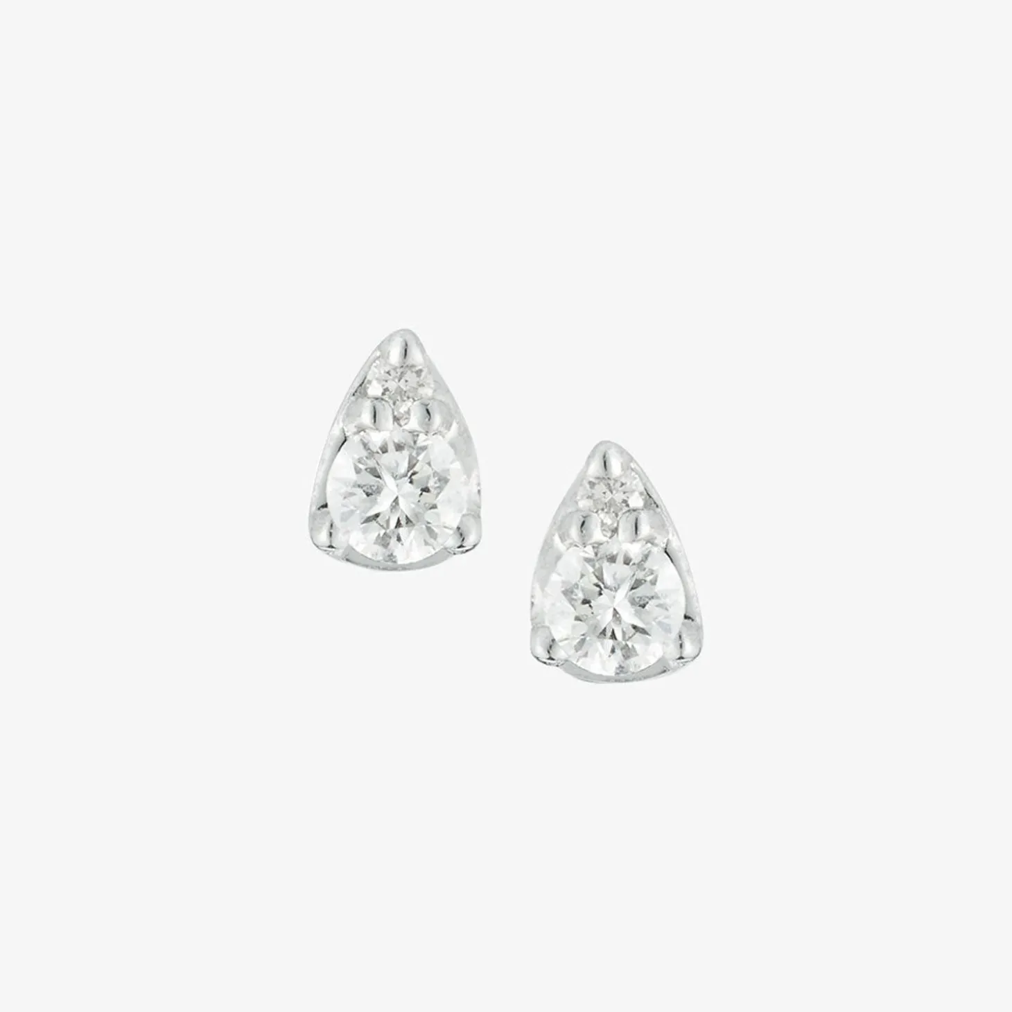 Dana Rebecca - 14Ct Gold, Sophia Ryan Diamond Pear Stud Earrings (Pair)^The Alkemistry Shop