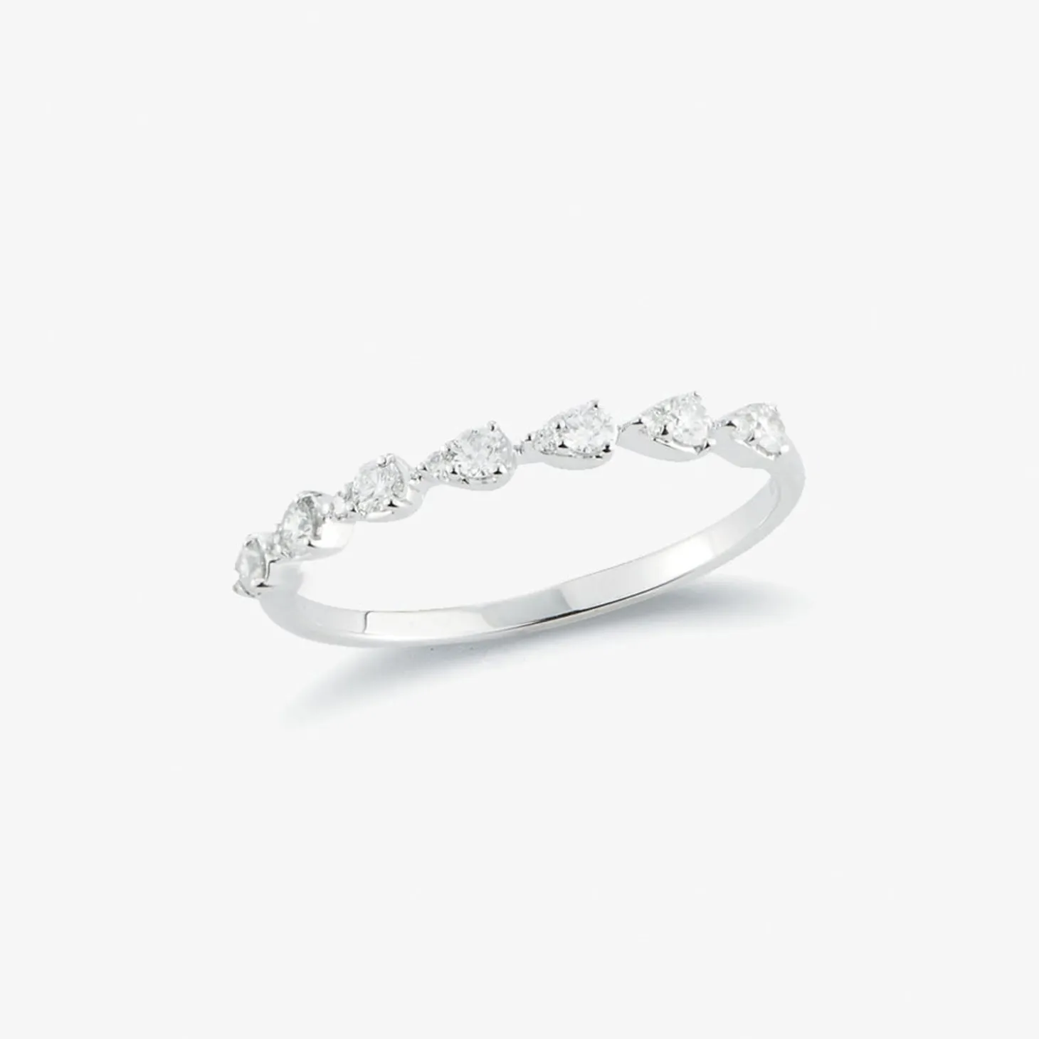 Dana Rebecca - 14Ct Gold, Sophia Ryan Diamond Multi Pear Ring^The Alkemistry Online