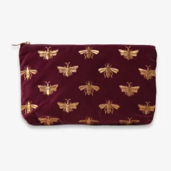 Elizabeth Scarlett - Honey Bee Everyday Pouch Plum^The Alkemistry Best