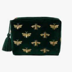 Elizabeth Scarlett - Honey Bee Wash Bag Forest Green^The Alkemistry Best Sale