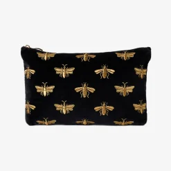 Elizabeth Scarlett - Honey Bee Everyday Pouch Charcoal^The Alkemistry Online