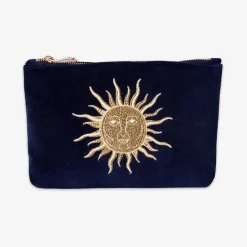 Elizabeth Scarlett - Sun Goddess Mini Pouch Navy^The Alkemistry Clearance