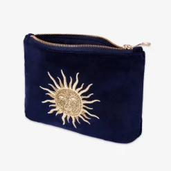Elizabeth Scarlett - Sun Goddess Mini Pouch Navy^The Alkemistry Clearance