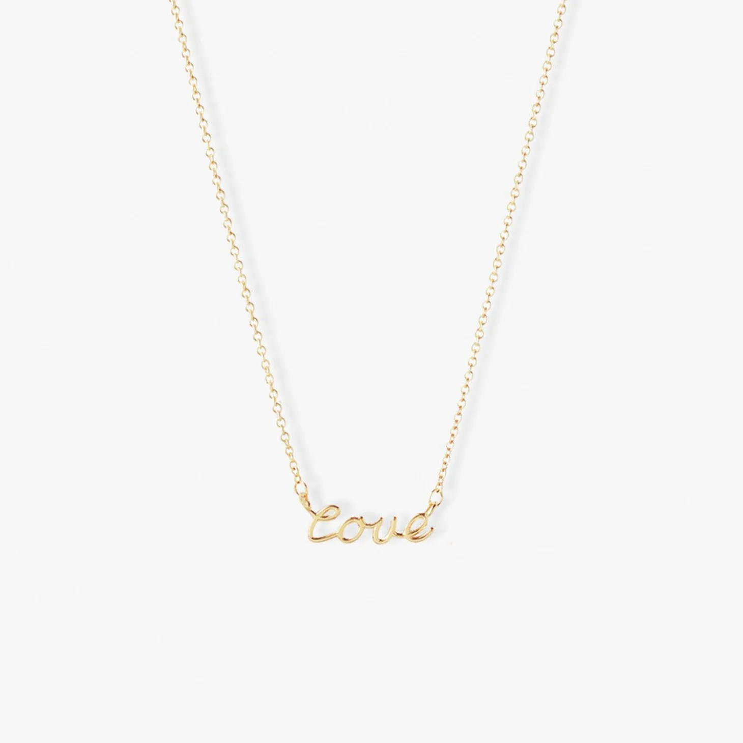 It'S Mummy - 18Ct Gold, Baby Love Necklace^The Alkemistry Online