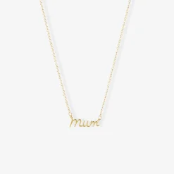 It'S Mummy - 18Ct Gold, Baby Mum Necklace^The Alkemistry Cheap