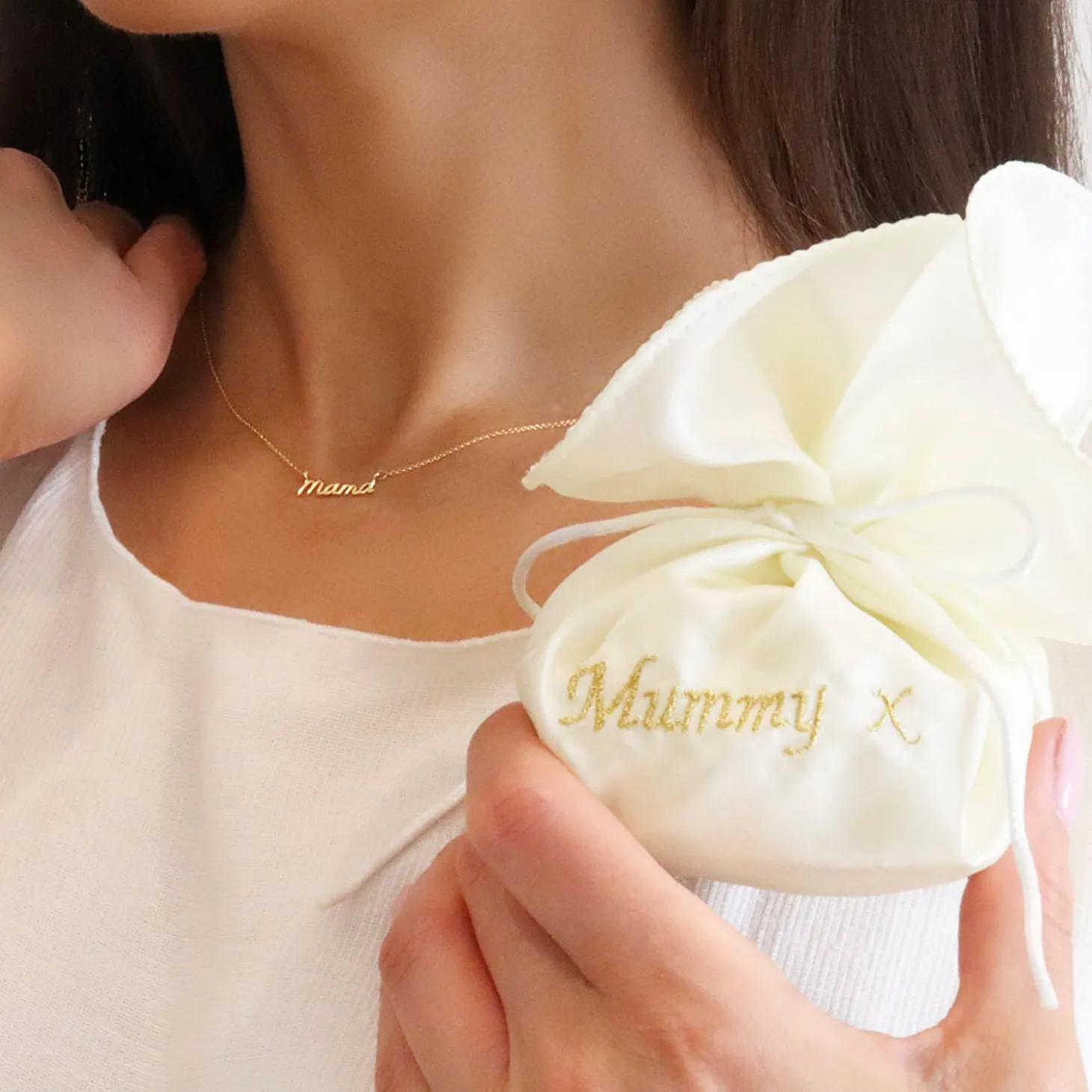 It'S Mummy - 18Ct Gold, Baby Mama Necklace^The Alkemistry Clearance