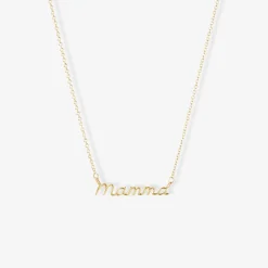 It'S Mummy - 18Ct Gold, Baby Mamma Necklace^The Alkemistry Shop