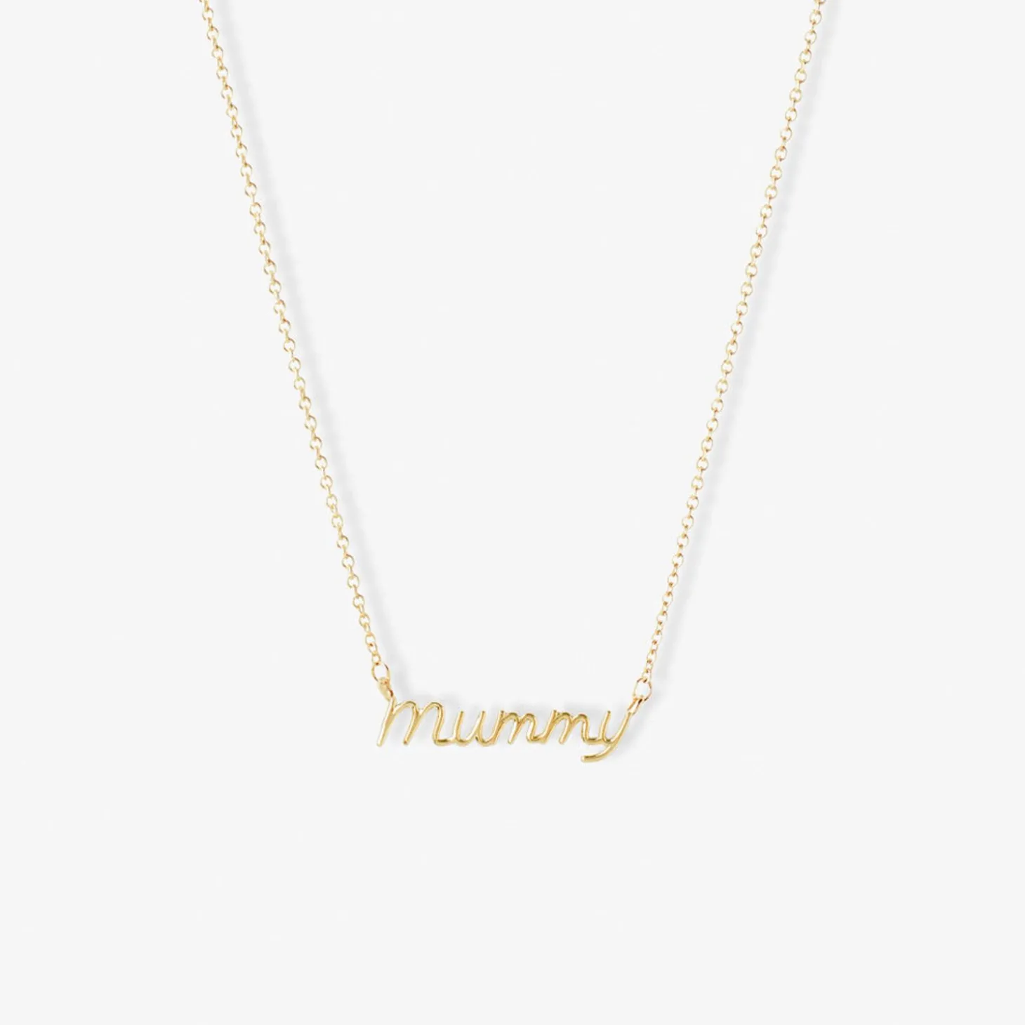 It'S Mummy - 18Ct Gold, Baby Mummy Necklace^The Alkemistry Sale