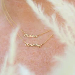 It'S Mummy - 18Ct Gold, Baby Mummy Necklace^The Alkemistry Sale