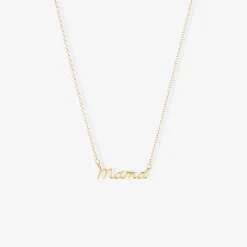 It'S Mummy - 18Ct Gold, Baby Mama Necklace^The Alkemistry Flash Sale