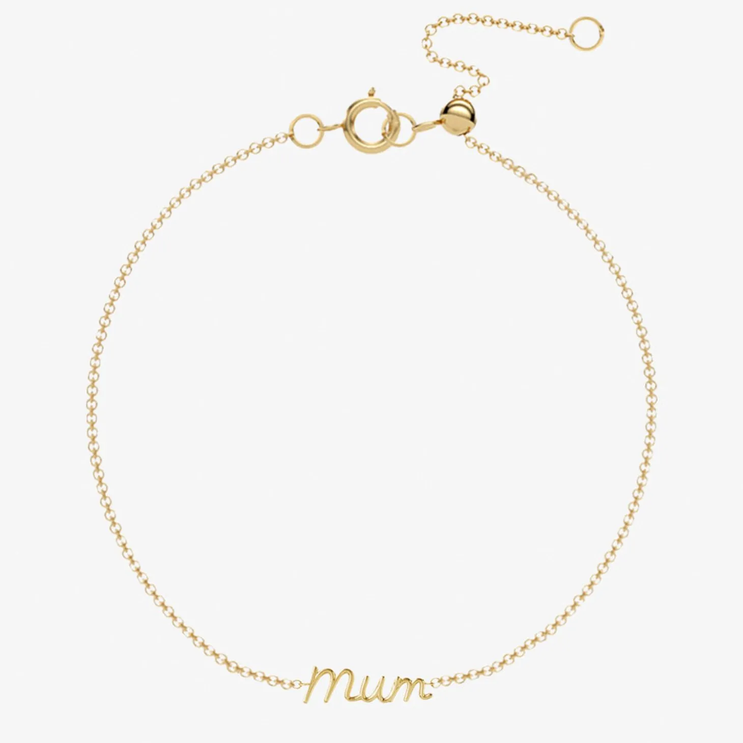 It'S Mummy - 18Ct Gold, Baby Mum Bracelet^The Alkemistry Fashion