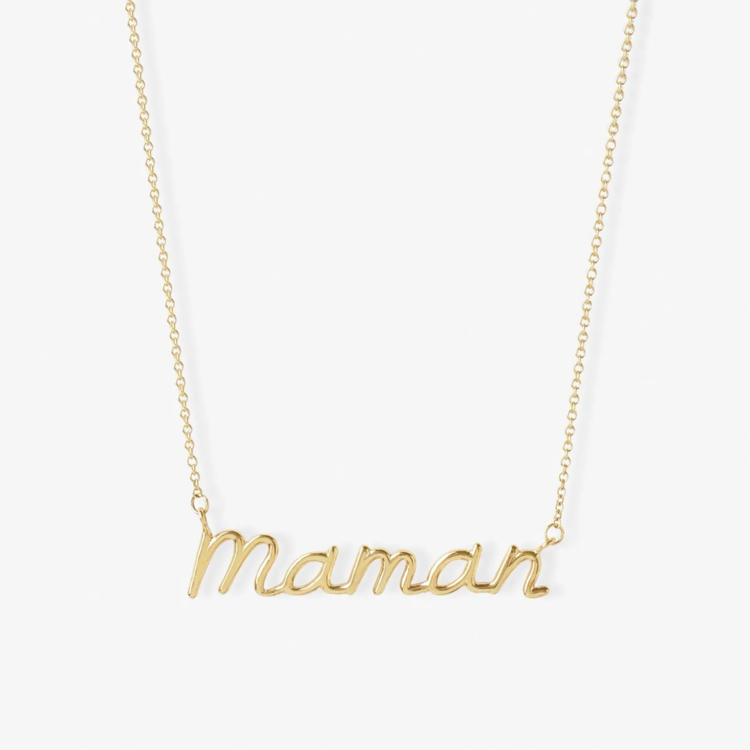 It'S Mummy - 18Ct Gold, Large Maman Necklace^The Alkemistry New