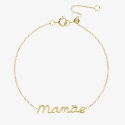 It'S Mummy - 18Ct Gold, Large Mamae Bracelet^The Alkemistry Clearance