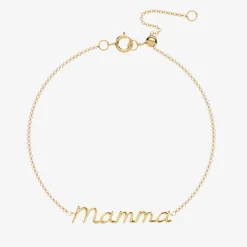 It'S Mummy - 18Ct Gold, Large Mamma Bracelet^The Alkemistry Store