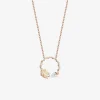 Kismet By Milka 14Ct Rose Gold Arrow Diamond Necklace^The Alkemistry Shop