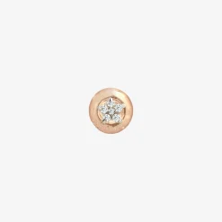 Kismet By Milka 14Ct Rose Gold And Diamond Mini Star Earrings^The Alkemistry New