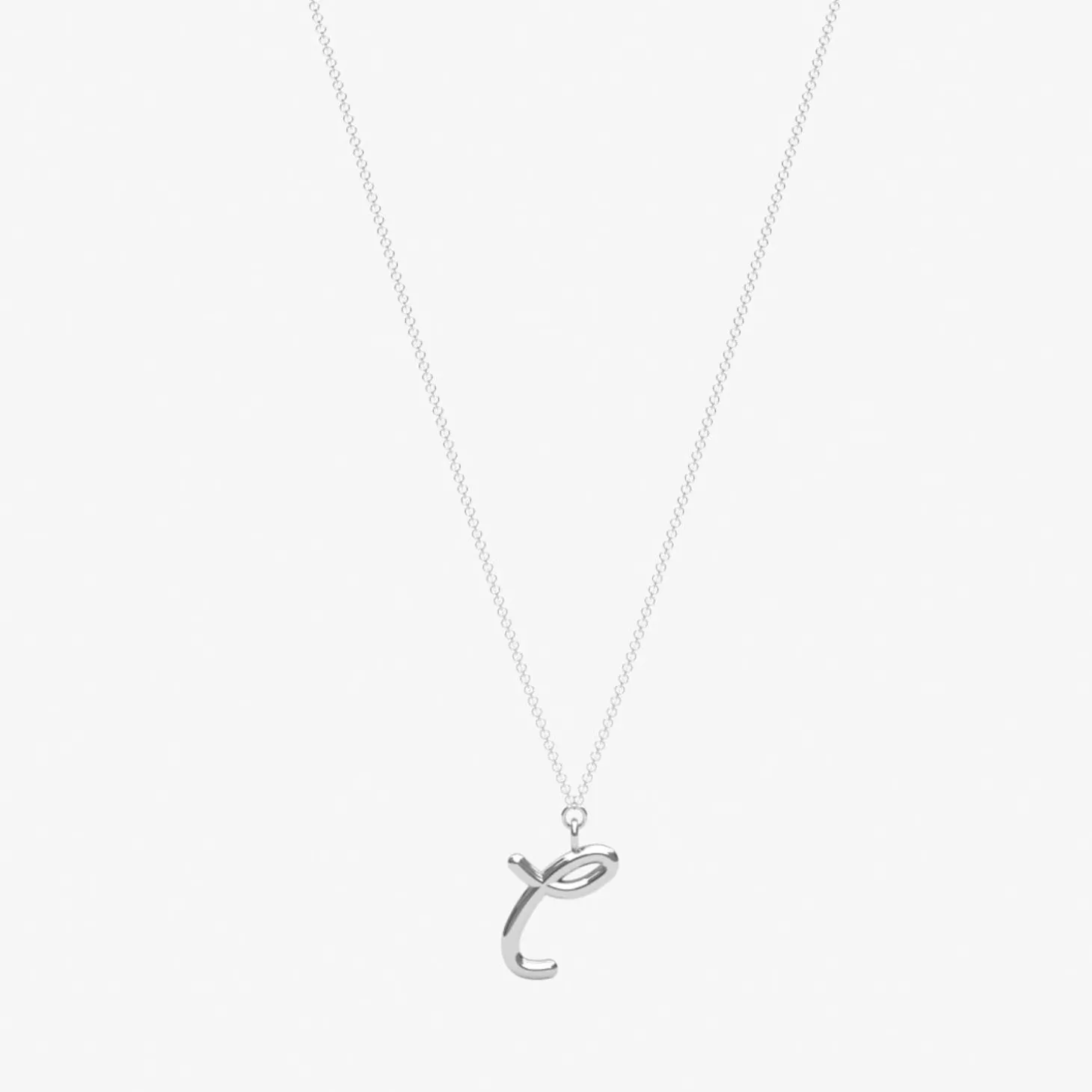 Love Letter - 18Ct Gold, Initial Pendant Chain Necklace^The Alkemistry Hot