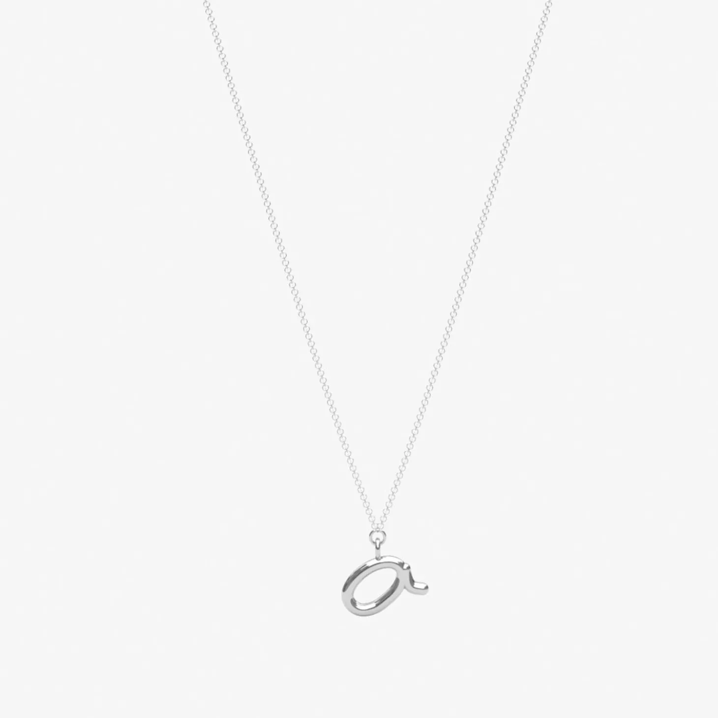 Love Letter - 18Ct Gold, Initial Pendant Chain Necklace^The Alkemistry Hot